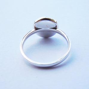Ladies 925 Sterling Silver Full Circle Ring