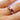 Ladies 925 Sterling Silver Garnet Gems Infinity Ring