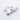Ladies 925 Sterling Silver Unique Stackable Ring