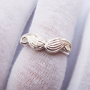 925 Sterling Silver Beard Ring For Women