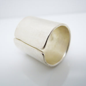 16mm Big 925 Sterling Silver Wide Band Ring