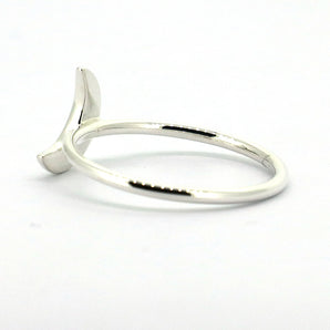 925 Sterling Silver Crescent Ring For Women