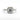 Ladies 925 Sterling Silver Engagement Wedding Band Ring