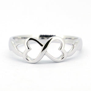 925 Sterling Silver Infinity Ring For Women
