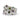 Ladies 925 Sterling Silver Tourmaline Gems Ring