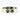 925 Sterling Silver Black Dog Footprint Ring