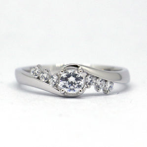 Ladies 925 Sterling Silver Infinity Ring