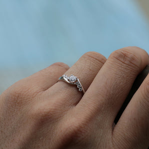 Ladies 925 Sterling Silver Infinity Ring