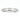 Ladies 925 Sterling Silver Moissanite Stackable Ring