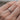 Ladies 925 Sterling Silver Moissanite Stackable Ring