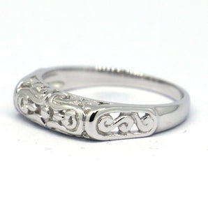 Classic 925 Sterling Silver Antique Style Ring