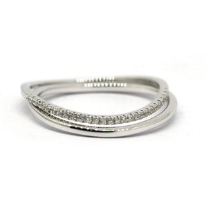 2 Pieces Set Sterling Silver Moissanite Stackable Ring