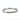 Ladies Sterling Silver Moissanite Stackable Ring