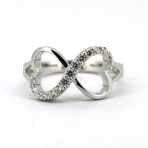 Sterling Silver Infinity Ring For Women