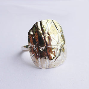 Ladies 925 Sterling Silver Unique Turtle Style Ring