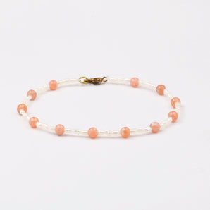 6 pieces set Natural Stones Beaded Bracelets