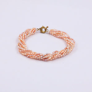 2mm Tiny Peals Beaded Bracelet