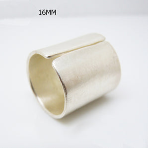 16mm Big 925 Sterling Silver Wide Band Ring