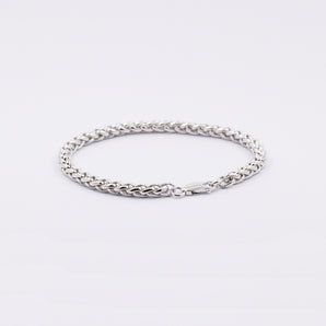Sterling Silver Thick Chain Bracelet For Men