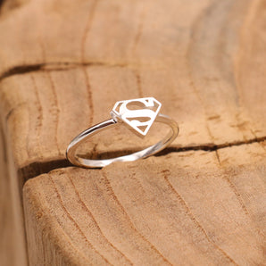 Womens Superman Ring