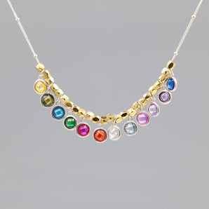 Full Birthstone Necklace