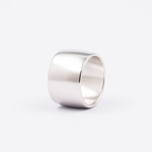 Silver Plain / Cross Band Ring