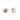 925 sterling silver moon and star stud earrings with platinum plating